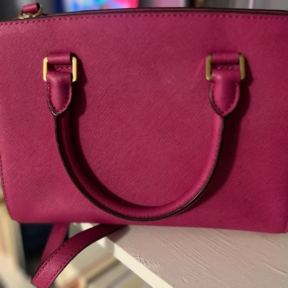 Michael Kors Fuchsia Satchel Bag - Picture 3 of 6